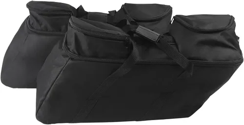 Alforjas para motocicleta, bolsa de almacenamiento para alforjas rígidas para Harley Touring Electra Glide Road Glide Street Glide Road Glide Road