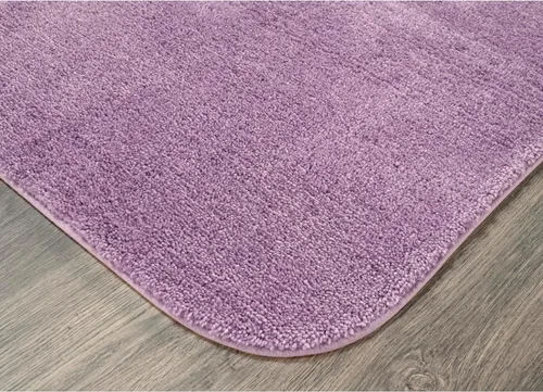 Miniatura 4 de Garland Rug 2 alfombras de baño tradicionales de nailon lavables color morado (17 x 24 pulgadas, 21 x 34 pulgadas), suaves, absorbentes y elegantes