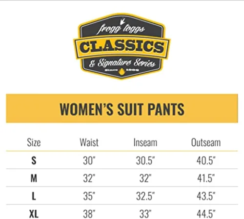 Miniatura 5 de FROGG TOGGS Women's Classic Pro Action Waterproof Breathable Rain Pant