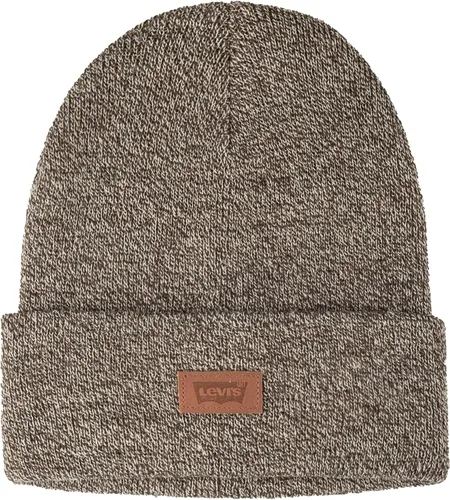 Miniatura 2 de Levi's All Season Comfy Leather Logo Patch Cuffed Hero Beanie
