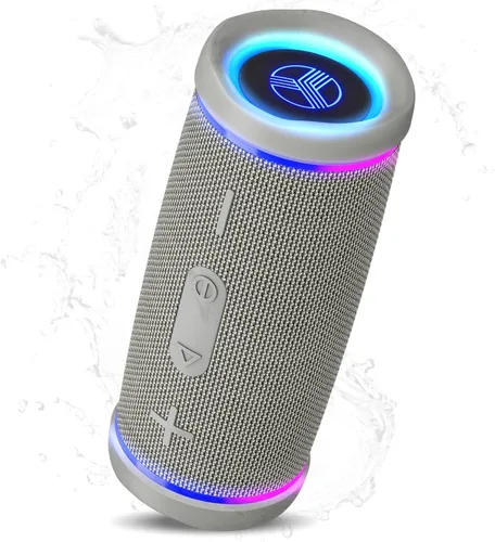 Miniatura 12 de TREBLAB HD77 - Altavoz Bluetooth ultra premium - Sonido envolvente HD de 360°, emparejamiento dual inalámbrico, estéreo de 25 W, graves fuertes