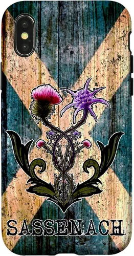 Miniatura 5 de Purple Thistle Flower Scottish Flag Scots Sassenach Vintage Case for iPhone 17