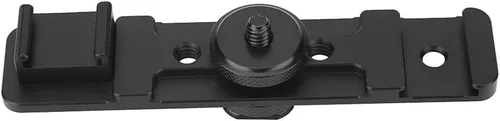 Miniatura 6 de Soporte de montaje de barra de extensión de zapata caliente para micrófono de luz de llenado