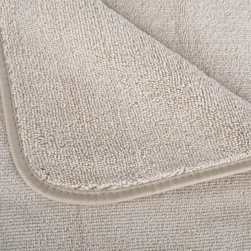 Miniatura 2 de POLYTE Toalla de baño de microfibra de secado rápido sin pelusas, 57 x 30 pulgadas, paquete de 4 (beige)