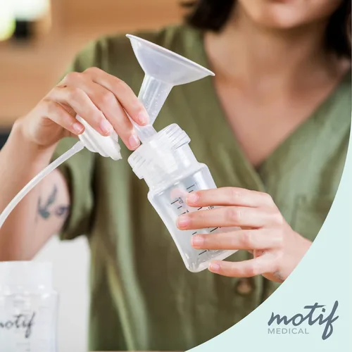 Miniatura 2 de Motif Medical Luna - Brida de extractor de leche – Cómodas bridas para un mejor flujo de leche y facilidad de bombeo – Inserto de brida ideal