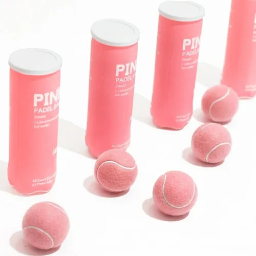 Miniatura 7 de LAPAT Pelotas de Padel - Lata individual con 3 Pelotas - Calidad Pro - Pádel Rosa claro