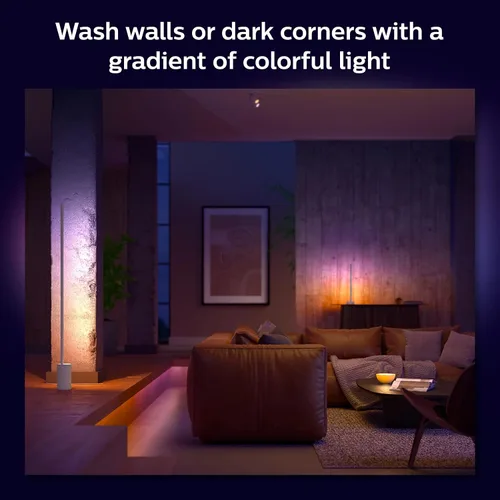 Miniatura 4 de Philips Hue RGB Gradient Signe LED Lámpara de pie inteligente Interruptor de luz de dial de pared