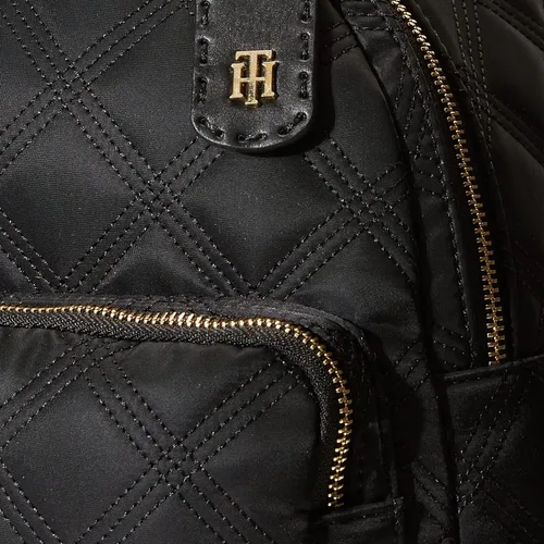 Miniatura 3 de Tommy Hilfiger Mochila pequeña Julia para mujer, Negro Tonal, talla única