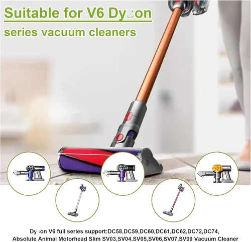 Miniatura 3 de URUN V6 Adaptador para aspiradora Dyson V6 Convertidor para Ryobi batería de litio de 18 V para batería V6 compatible con DC58 DC59 DC61 DC62 DC72