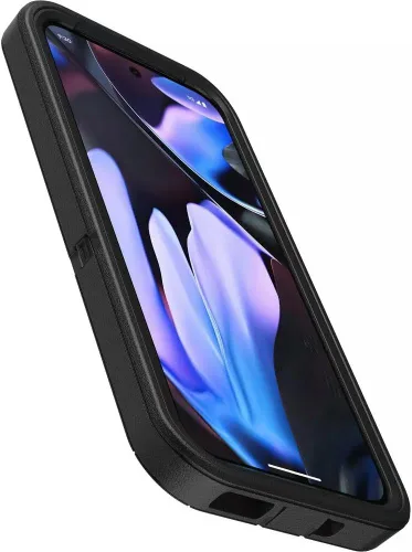 Miniatura 3 de OtterBox Funda de la serie Defender para Google Pixel 9 Pro XL (solamente), color negro, solo funda, resistente y duradera, con protección