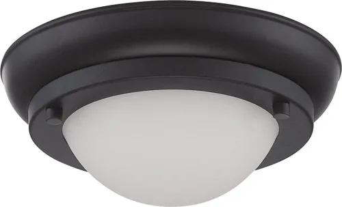 Miniatura 5 de Nuvo 62/514 Montaje empotrado de una luz, 9.63 pulgadas, Pwt, Nckl, B/S, Slvr