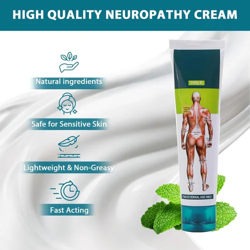Miniatura 3 de Ceam para aliviar la neuropatía, crema para los nervios con ingredientes naturales, refrescante y calmante para pies, manos, piernas