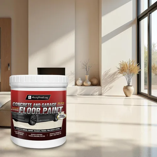 Miniatura 6 de Pintura para pisos, revestimiento impermeable, acabado satinado sin mezcla, para garaje, hormigón, patios y cubiertas de piscina