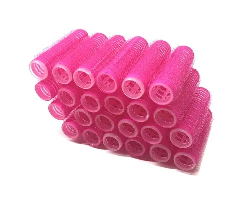 Miniatura 4 de Paquete de 24 mini rizadores de pelo pequeños con agarre automático, rodillos ventilados Pro Salon Peluquería