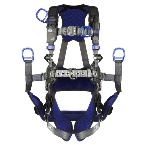 3M DBI-SALA ExoFit X300 Comfort Arnés de seguridad para escalada/suspensión de petróleo y gas 1113296, mediano