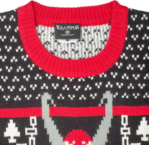 Miniatura 5 de Ripple Junction suéter tejido estilo Krampus de Navidad feo