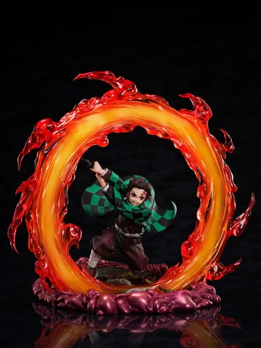 Miniatura 2 de Aniplex Demon Slayer: Kimetsu no Yaiba 1/8 Tanjiro Kamado Estatua 11.0 in