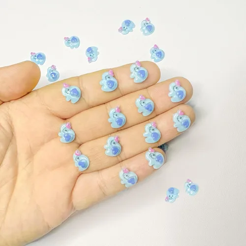 Miniatura 7 de 220 piezas de mini mariposas de resina en 22 estilos, mariposas pequeñas en miniatura para ocultar figuras de animales de resina diminutas, adornos