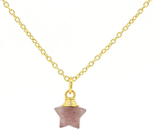 Miniatura 10 de Collar con colgante de estrella chapada en oro de 14 quilates, hecho a mano, hipoalergénico, pequeña estrella envuelta en alambre con cadena