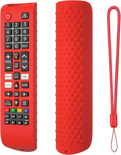 Miniatura 9 de Hi Color Funda de silicona para control remoto Samsung TV BN59-01315J, BN59-01315A, BN59-01199F - Funda protectora suave, duradera, antideslizante