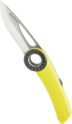 Miniatura 4 de PETZL - Spatha, cuchillo con agujero de mosquetón para escaladores