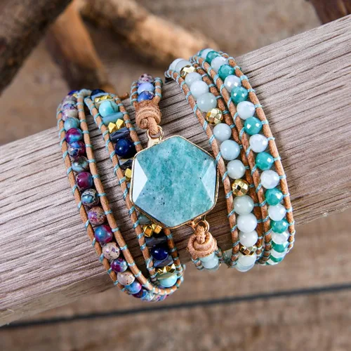 Miniatura 6 de YGLINE - Impresionante colección de pulseras de cuero hechas a mano