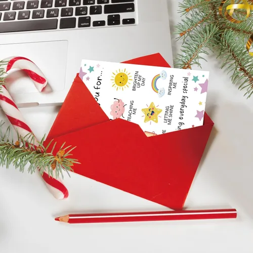 Miniatura 4 de YiKaLus Linda Tarjeta de Agradecimiento para Maestros, Excelentes Regalos de Agradecimiento para Maestros para Hombres y Mujeres, Tarjeta
