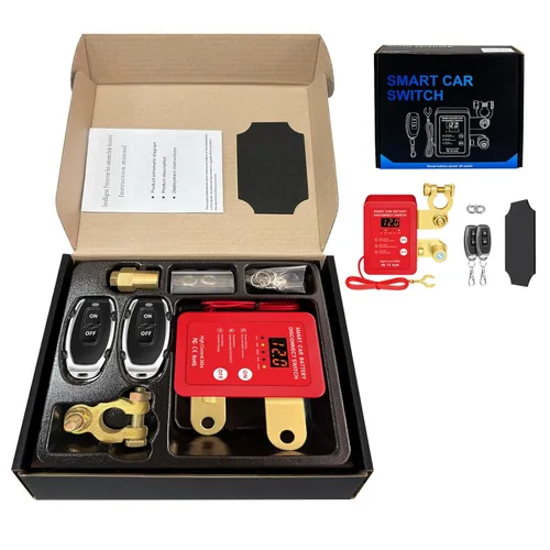 Miniatura 11 de Interruptor Inteligente de Desconexión de Batería de 12V con Control Remoto - Perfecto para Automóviles, Camiones, Casas Rodantes y Vehículos Todo