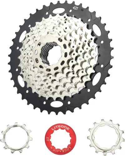 Miniatura 9 de Casete de 8 velocidades 11-42T 11-40T MTB Cassette 8 velocidades para bicicleta de montaña, bicicleta de carretera, MTB, BMX, SRAM, Shimano