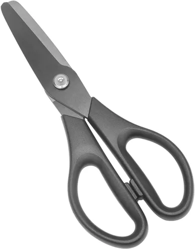NatSumeBasics Tijeras de cerámica negras 8 "Tijeras de cocina hoja de metal libre de laboratorio Tijeras seguridad saludable oficina aula cocina