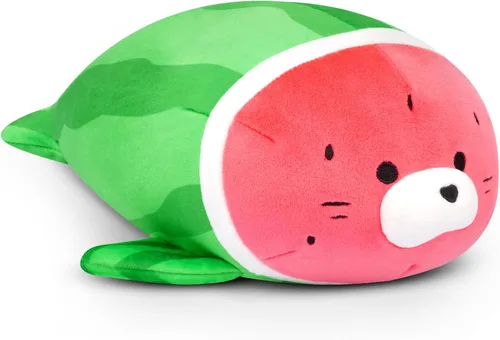 Animales de Peluche con Peso - Peluche de Foca de Sandía con Peso de 9 Pulgadas, Lindo Animal de Peluche de Foca Almohada de Peluche Pequeña, Suave