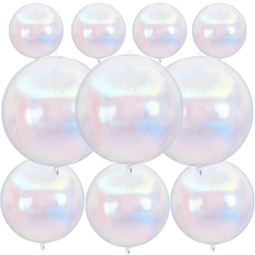 Miniatura 23 de Globos redondos de papel de aluminio para baloncesto, globos de helio 4D de 22 pulgadas, 18 pulgadas, 15 pulgadas, balón de baloncesto negro