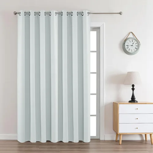 Miniatura 95 de Joydeco - Juego de 2 paneles de cortinas opacas de 63 pulgadas, 2 cortinas largas con aislamiento térmico burg, cortinas de oscurecimiento