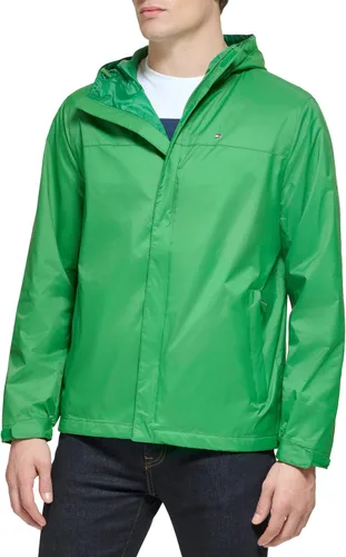 Miniatura 30 de Tommy Hilfiger Chaqueta impermeable con capucha, transpirable, ligera, para hombre