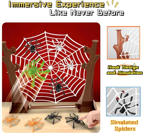 Miniatura 2 de Ybgocot Juegos Familiares, Juegos de Mesa de Araña para Niños de 4 a 8 Años, Juego Infantil para Niños y Niñas