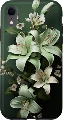 Miniatura 23 de Funda para iPhone 12 mini Sage green Wildflower Aesthetic Flower