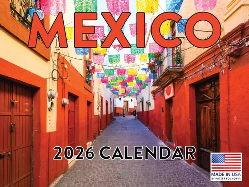 Miniatura 32 de Calendario Argentina 2026 Calendario mensual de pared de 12 meses Fabricado en Estados Unidos