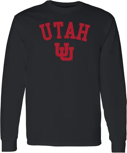 Miniatura 106 de NCAA oficial de College – University Team Color Arco Logo Manga Larga