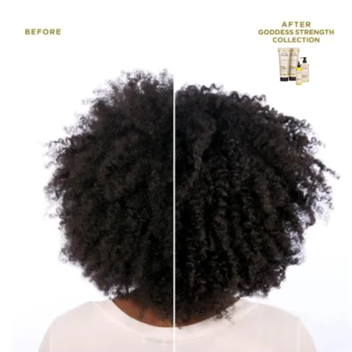 Miniatura 14 de Carol's Daughter Goddess Strength - Juego de 4 productos de tamaño completo para el cuidado del cabello, sin sulfatos, champú, acondicionador