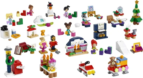 Miniatura 4 de LEGO® Calendario de Adviento de Friends 41690 Kit de construcción; cuenta regresiva de Navidad para niños creativos