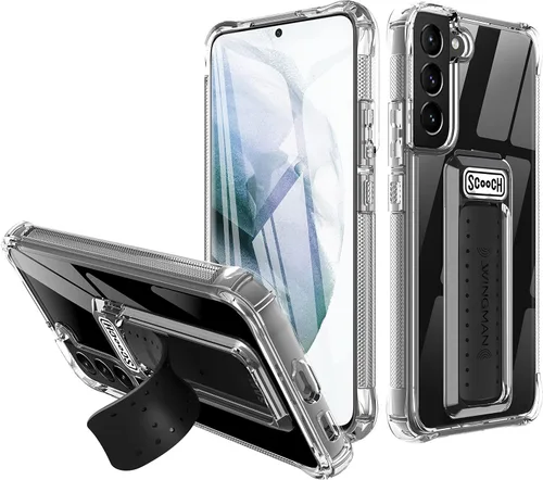 Miniatura 21 de Scooch Wingman - Funda con función atril para Samsung Galaxy S9 [protección contra caídas de 10 pies] [soporte bidireccional] funda protectora a