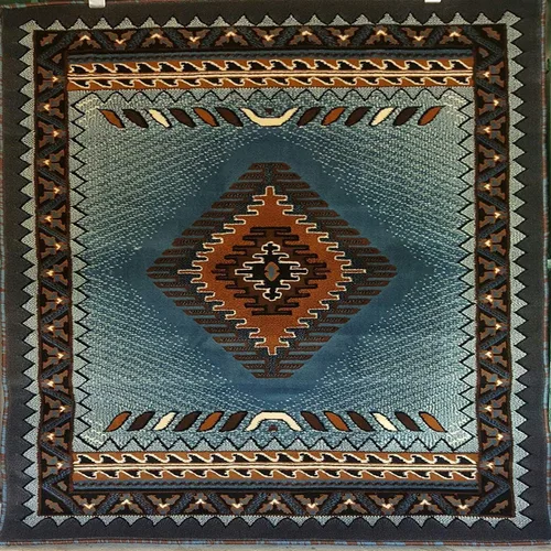 Miniatura 32 de Kingdom South West - Alfombra ovalada de nativos americanos, diseño bereber beige, D143 (3 pies x 4 pies 7 pulgadas, ovalada)