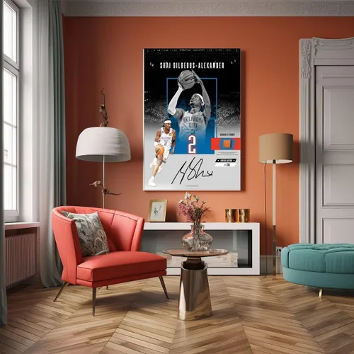 Miniatura 70 de Póster firmado de la superestrella de baloncesto Victor Wembanyama para niños, para la habitación de los fanáticos, decoración de pared, pósteres