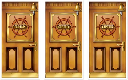 Miniatura 7 de Accesorio de fiesta para cubierta de puerta de crucero (1 unidad) (1/paquete)