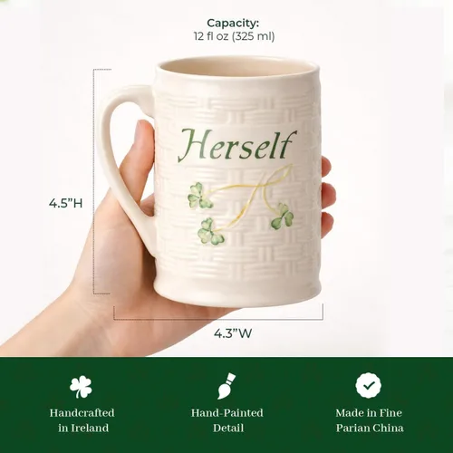 Miniatura 3 de Belleek Herself Taza, 4.5
