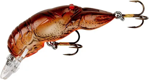 Miniatura 4 de Rebel Lures Classic Critters Crankbait - Paquete de 4 señuelos de pesca, incluye 1 Teeny Pop-R, 1 Crickhopper, 1 pez cangrejo de cangrejo pequeño