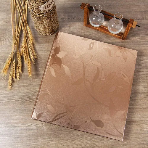 Miniatura 5 de Vienrose - Álbum de fotos 4x6 de 600 compartimentos, libro grande de fotos con funda de cuero sintético PU para álbum de boda, bebé, graduación