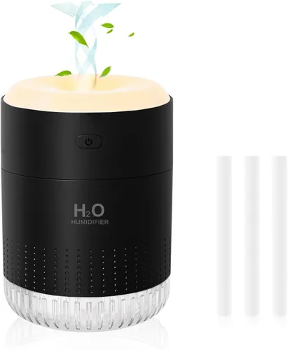Miniatura 10 de Humidificadores pequeños para dormitorio de 11.8 fl oz, mini humidificador portátil para plantas de viaje, humidificador para plantas de dormitorio