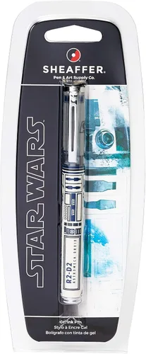 Miniatura 3 de Sheaffer Pop Star Wars R2-D2 - Bolígrafo de gel con ribete cromado