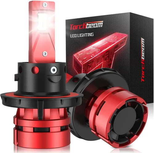 Miniatura 14 de Torchbeam D2S D2R Bombillas HID de xenón para faros delanteros, 35 W, 7600 lúmenes, 8000 K, azul hielo, bombilla de repuesto de haz alto y bajo